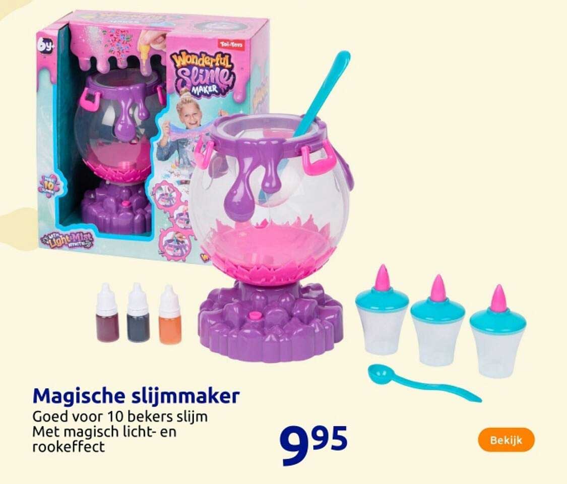 Magische slijmmaker