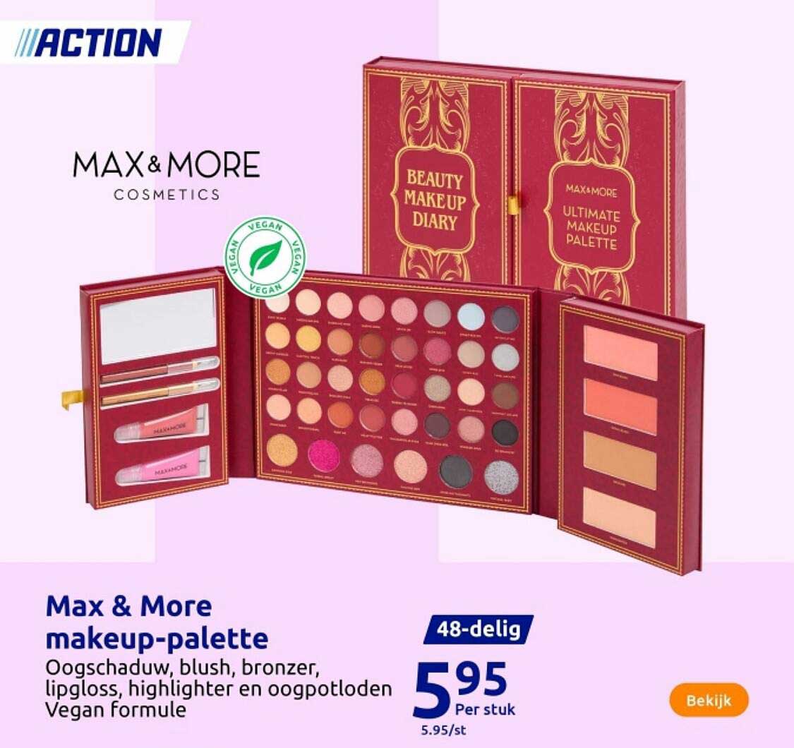 Max & More makeup-palette