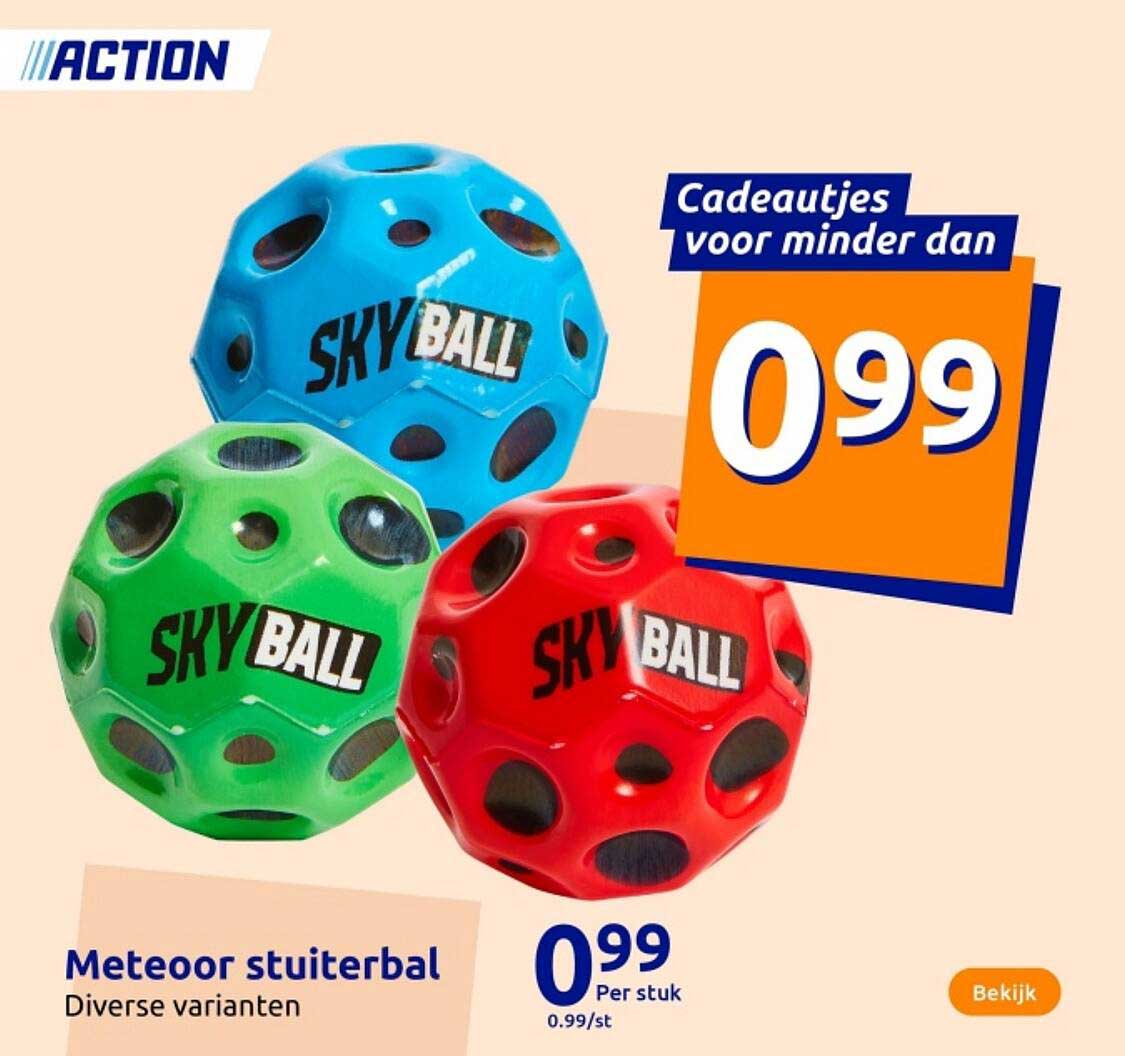 Meteoroor stuiterbal