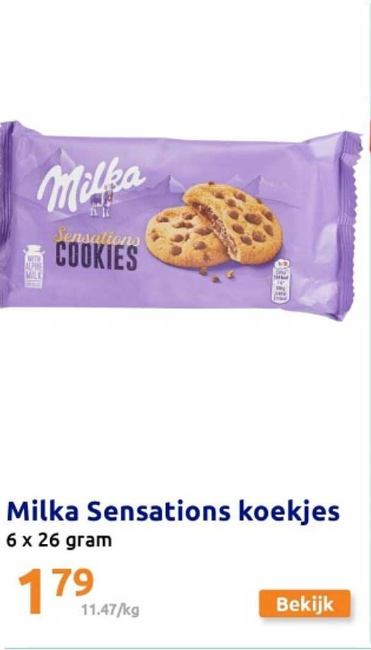 Milka Sensations koekjes