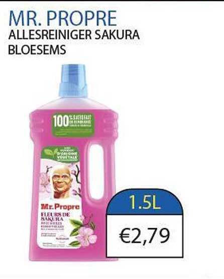 MR. PROPRE ALLESREINIGER SAKURA BLOESEMS