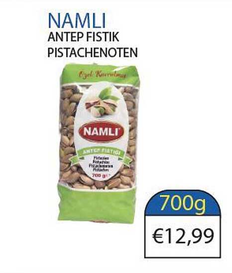 NAMLI ANTEP FISTIK PISTACHENOTEN