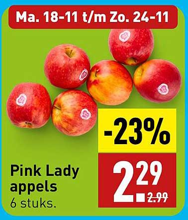 Pink Lady appels