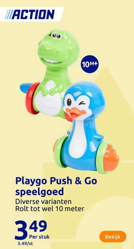 Playgo Push & Go speelgoed