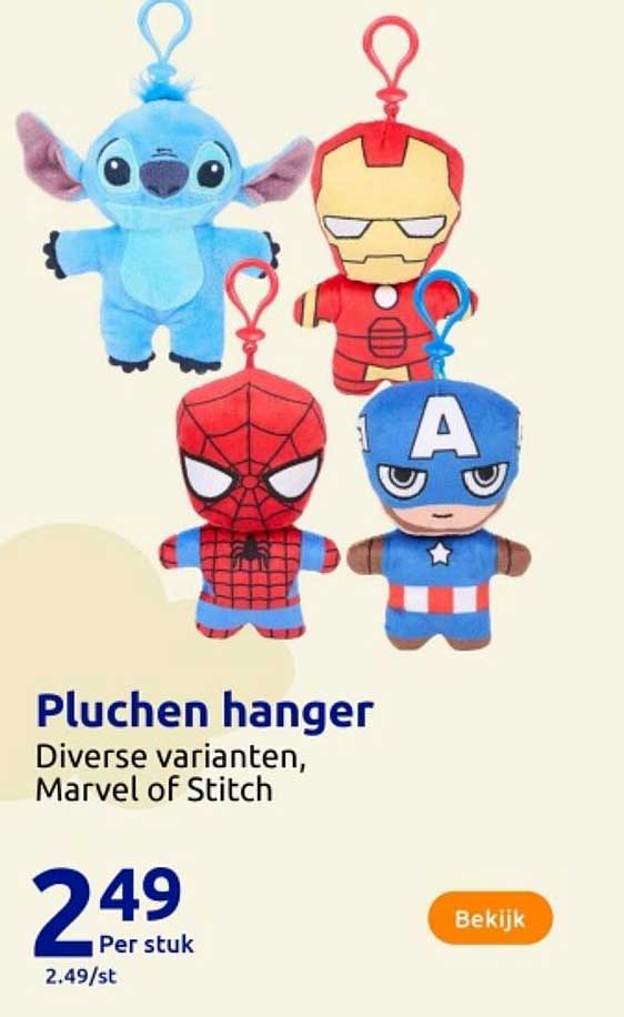 Pluchen hanger