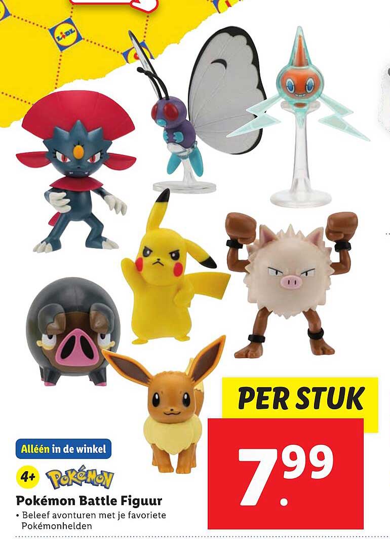 Pokémon Battle Figuur