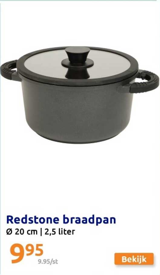 Redstone braadpan