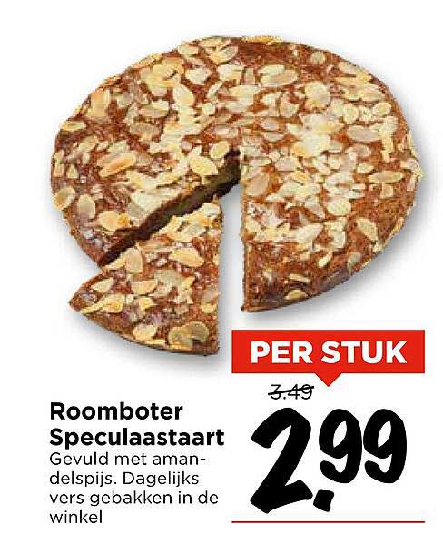 Roomboter Speculaastaart