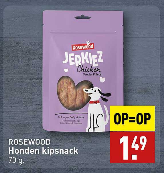 ROSEWOOD Honden kipsnack