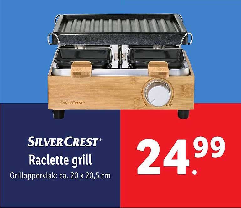 SilverCrest Raclette grill