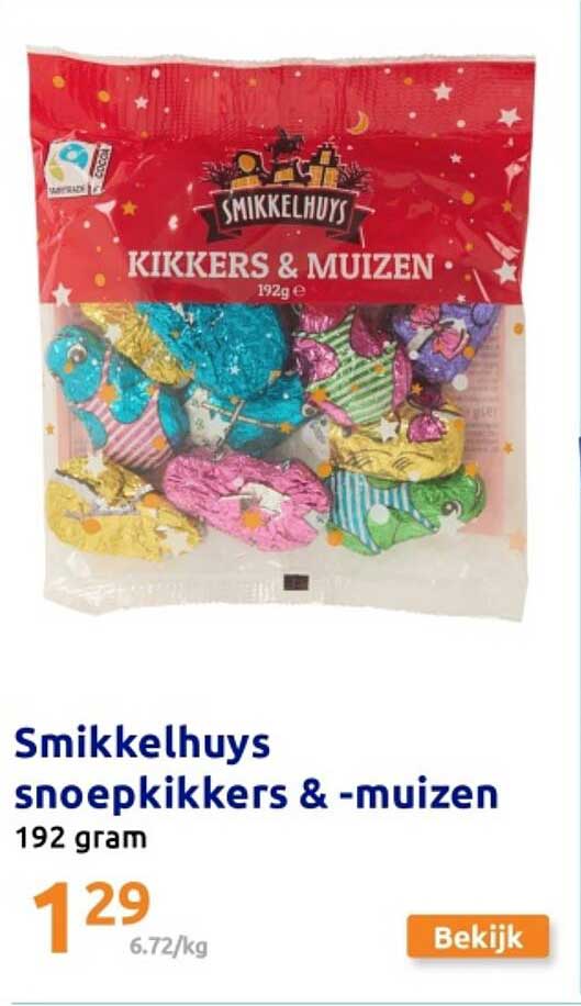 Smikkelhuys snoepkikkers & -muizen