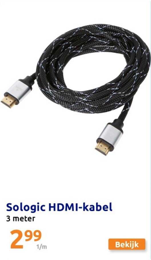 Sologic HDMI-kabel