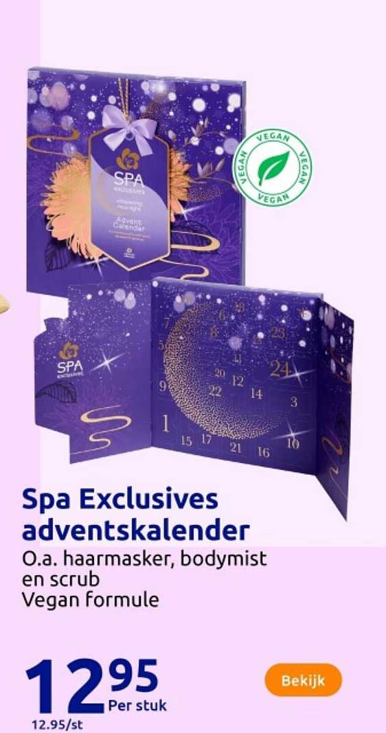 Spa Exclusives adventskalender