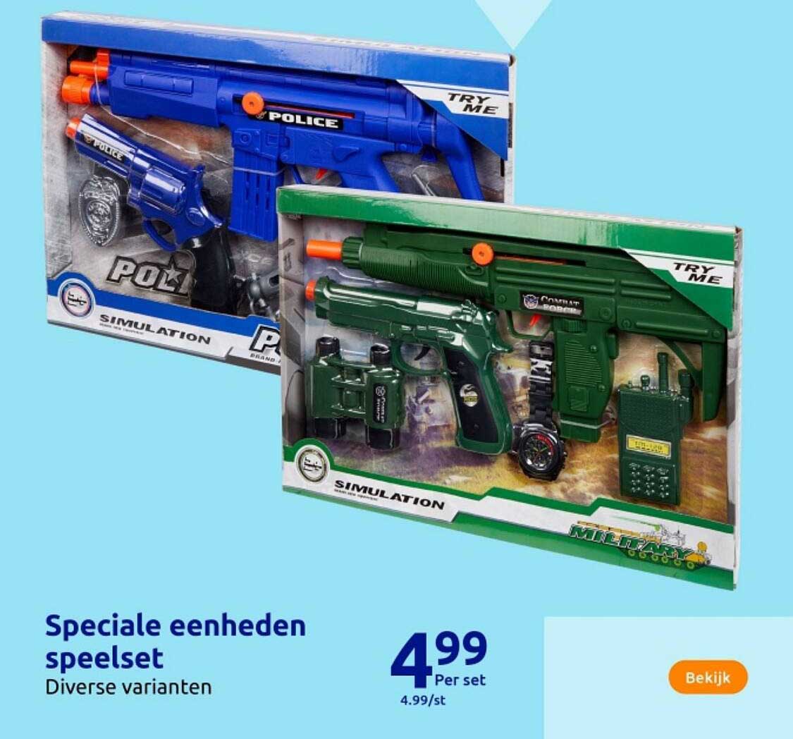 Speciale eenheden speelset