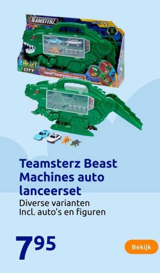 Teamsterz Beast Machines auto lanceerset