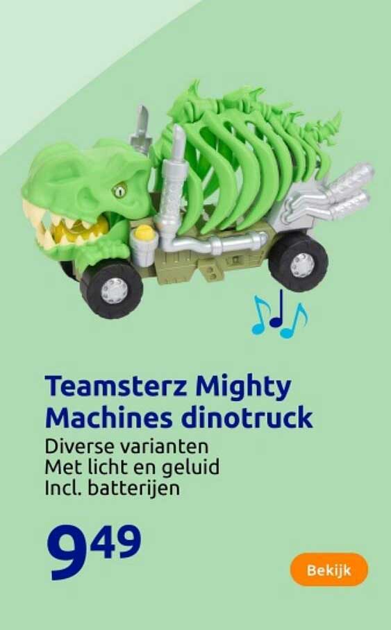 Teamsterz Mighty Machines dinotruck