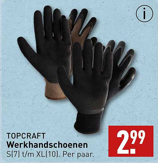 TOPCRAFT Werkhandschoenen