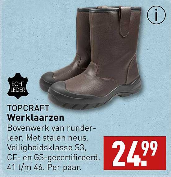 TOPCRAFT Werklaarzen