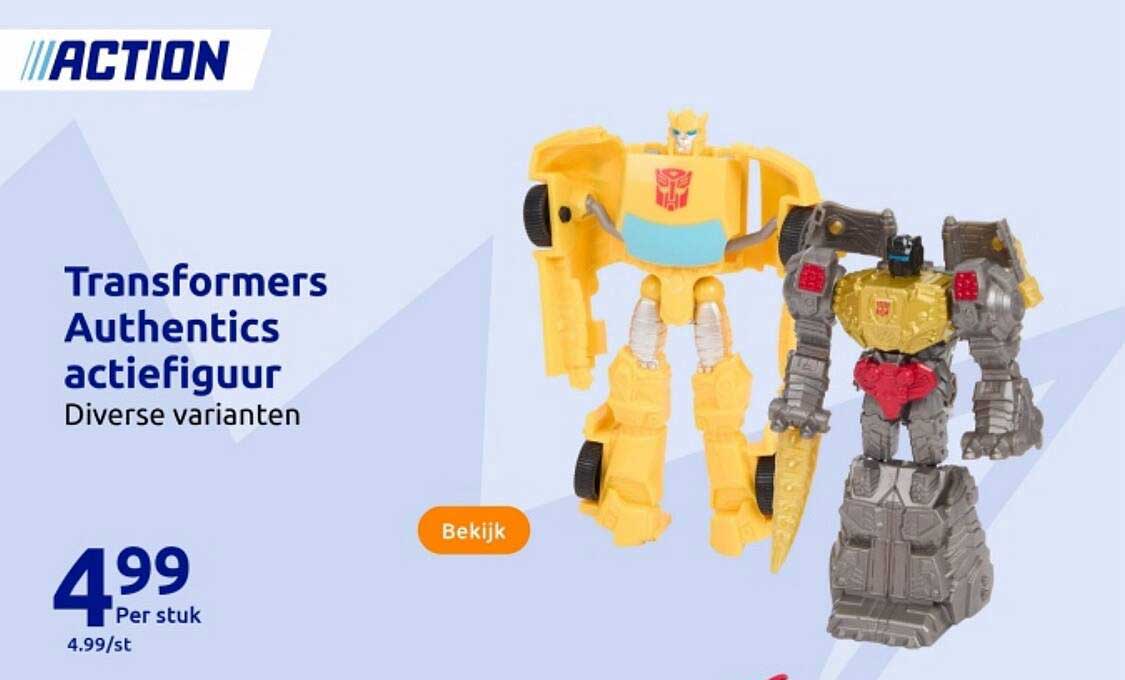 Transformers Authentics actfigur 