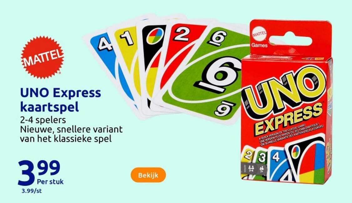 UNO Express kaartspel