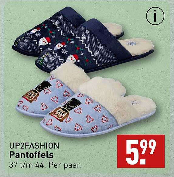 UP2FASHION Pantoffels