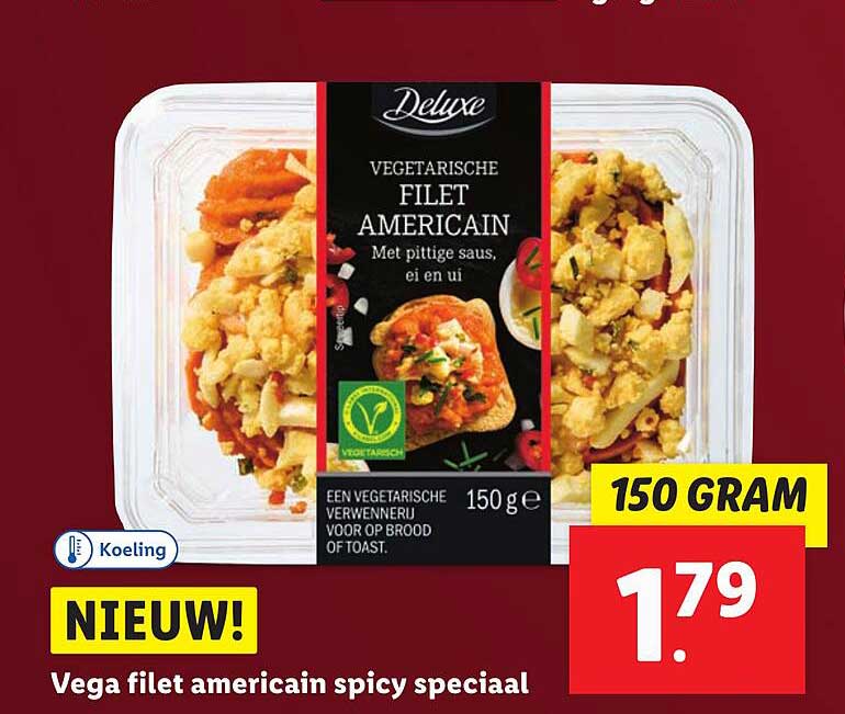 Vegetarische FILET AMERICAIN