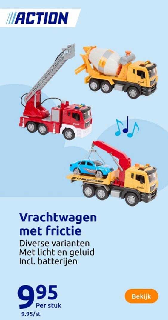 Vrachtwagen met frictie