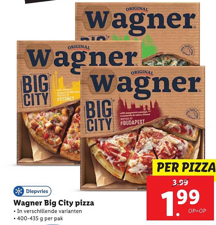 Wagner Big City pizza