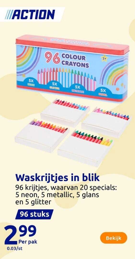 Waskrijtjes in blik