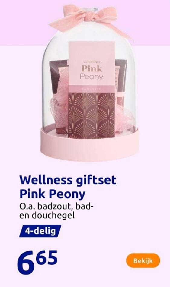 Wellness giftset Pink Peony