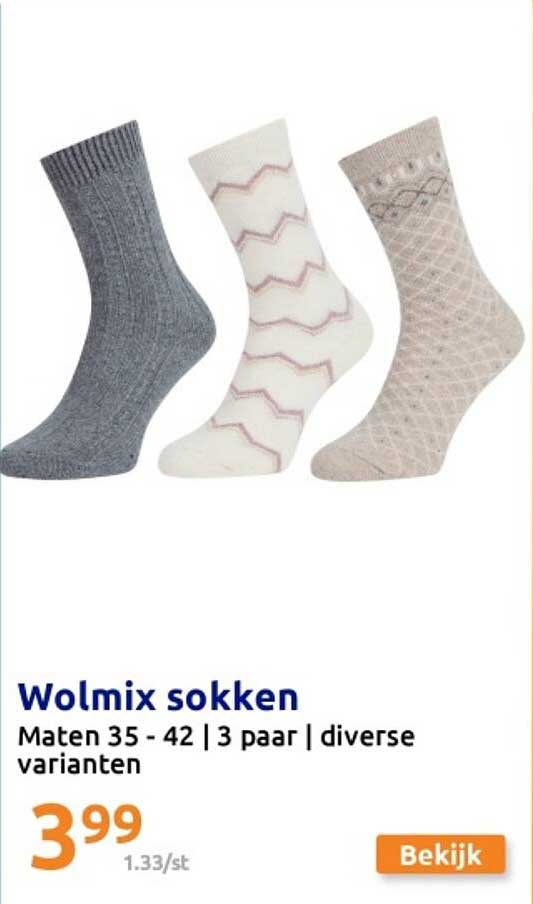 Wolmix sokken