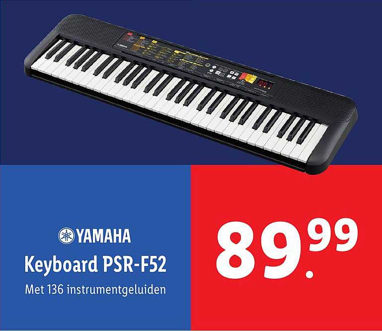 Yamaha Keyboard PSR-F52