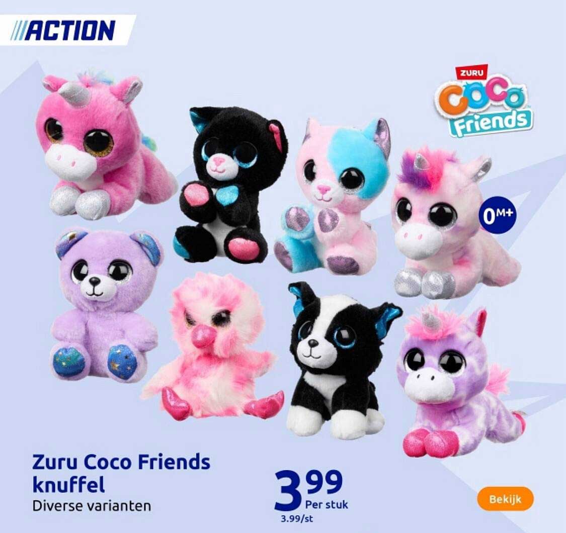 Zuru Coco Friends knuffel