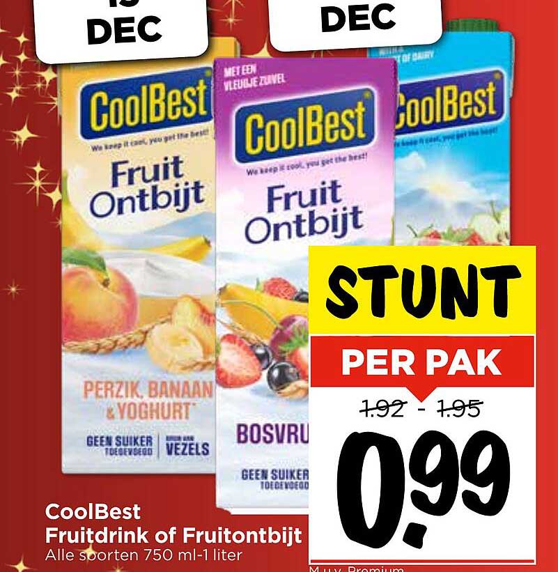 CoolBest Fruitsdrink of Fruitontbijt