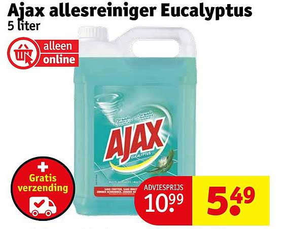 Ajax allesreiniger Eucalyptus