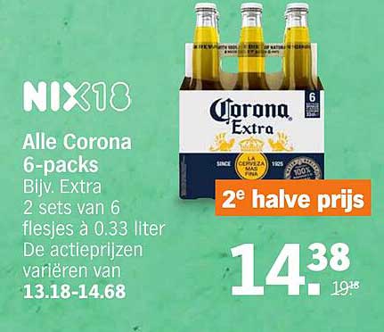 Alle Corona 6-packs