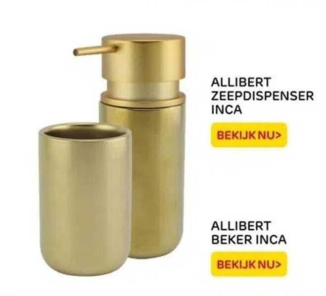 ALLIBERT ZEEPDISPENSER INCA  
ALLIBERT BEKER INCA