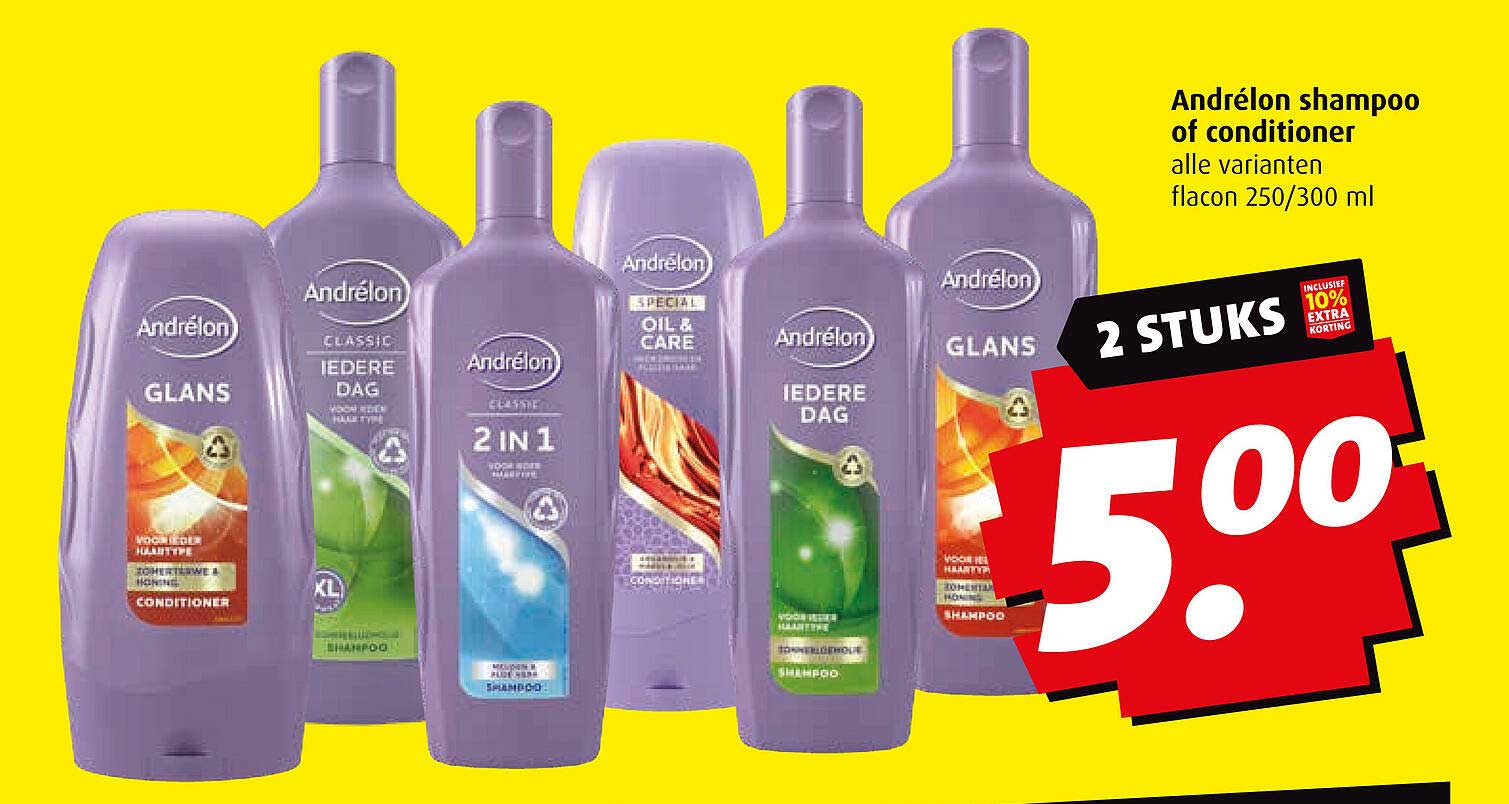 Andrélon shampoo of conditioner