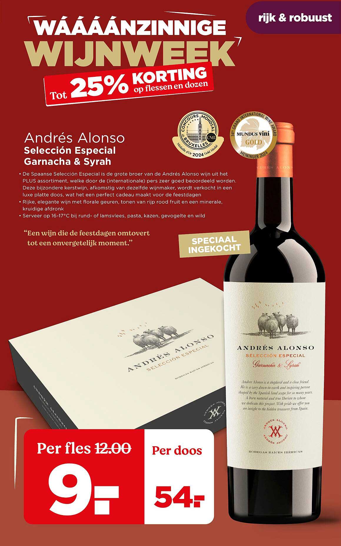 Andrés Alonso Selección Especial Garnacha & Syrah