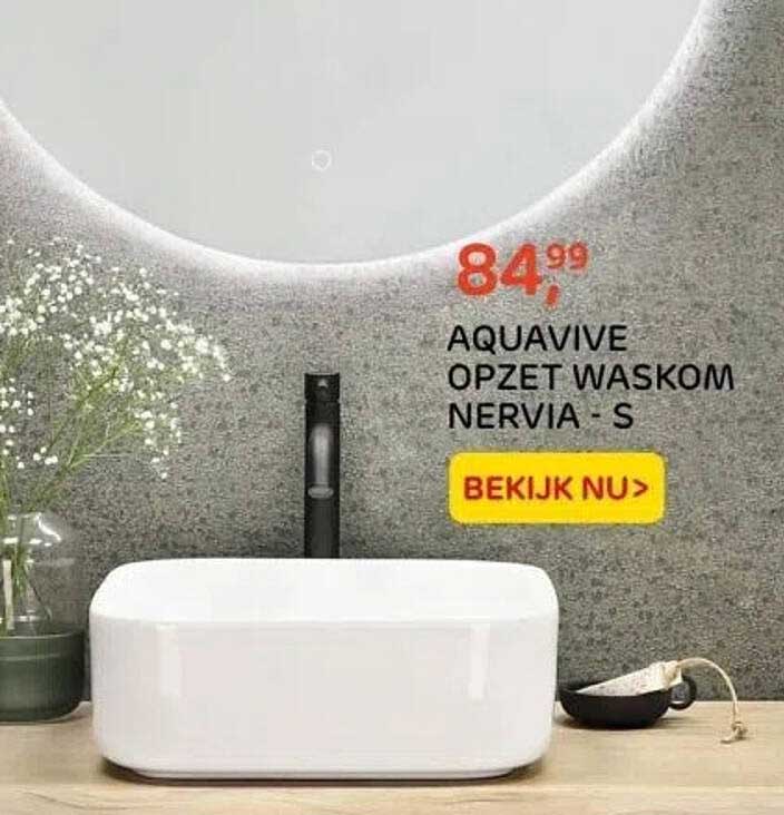 AQUAVIVE OPZET WASKOM NERVIA - S