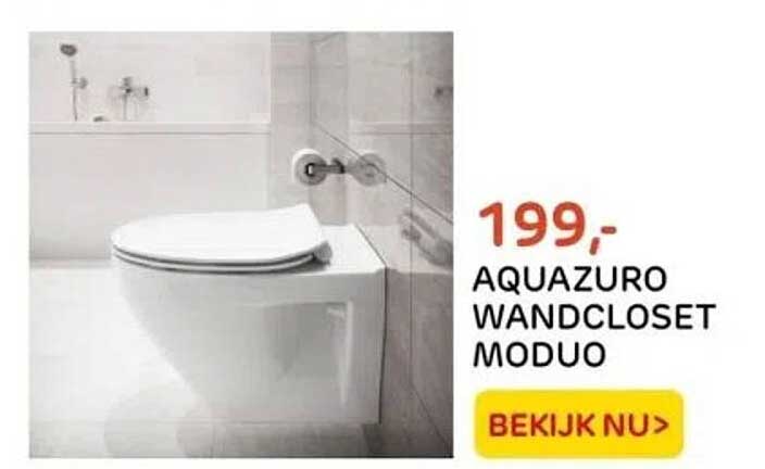 AQUAZURO WANDCLOSET MODUO