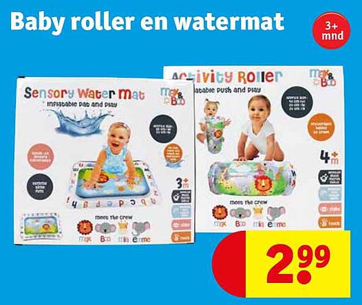 Baby roller en watermat