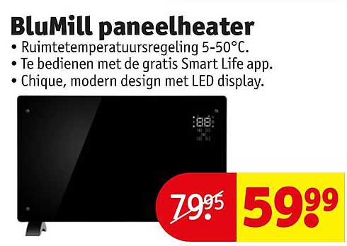 BluMill paneelheater