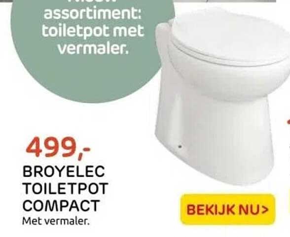 BROYELEC TOILETPOT COMPACT