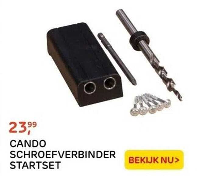 CANDO SCHROEFVERBINDER STARTSET