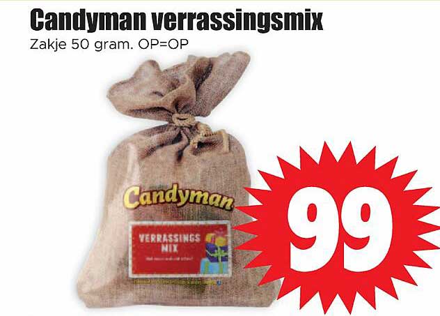 Candy man verrassingsmix