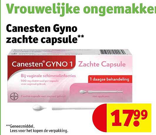 Canesten Gyno zachte capsule