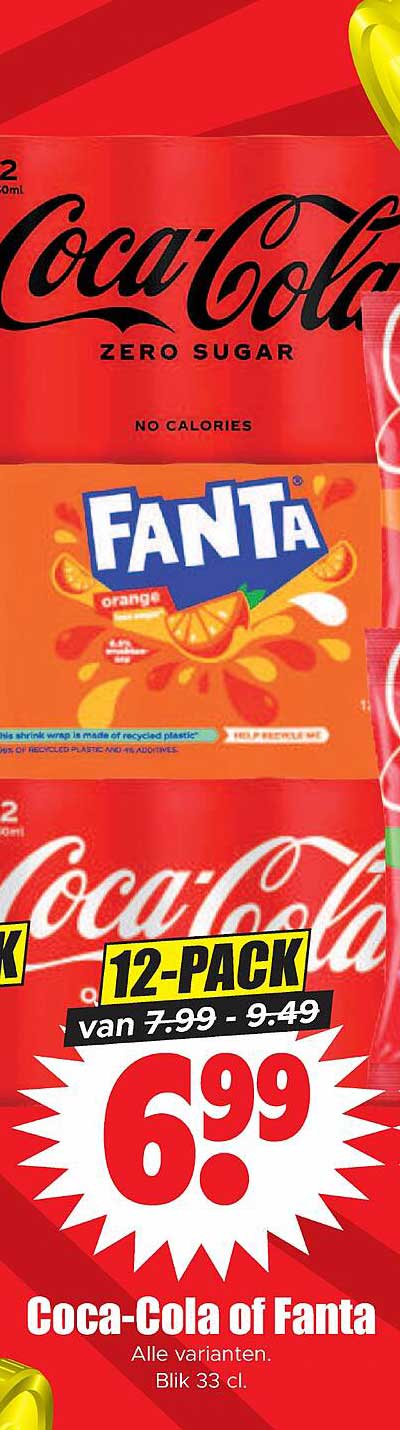 Coca-Cola of Fanta