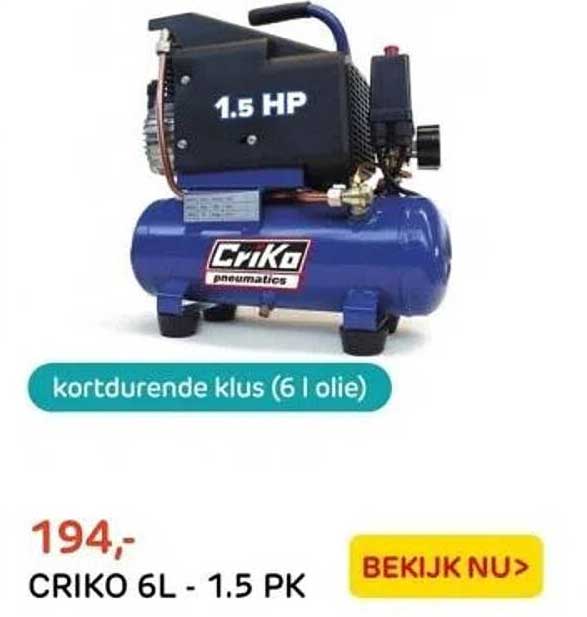 CRIKO 6L - 1.5 PK