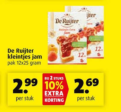 De Ruijter kleintjes jam